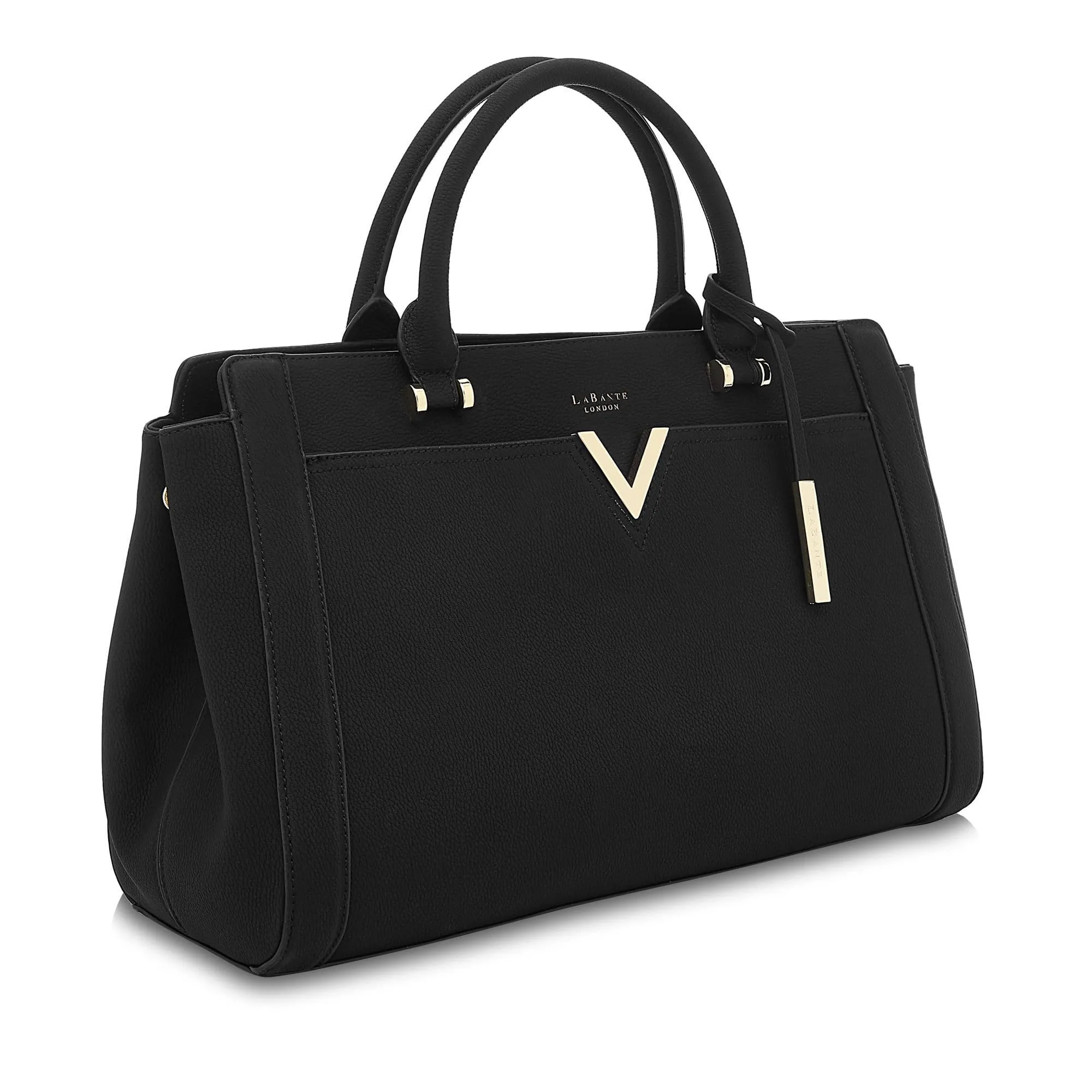Black - Dawson Ladies Laptop Handbag