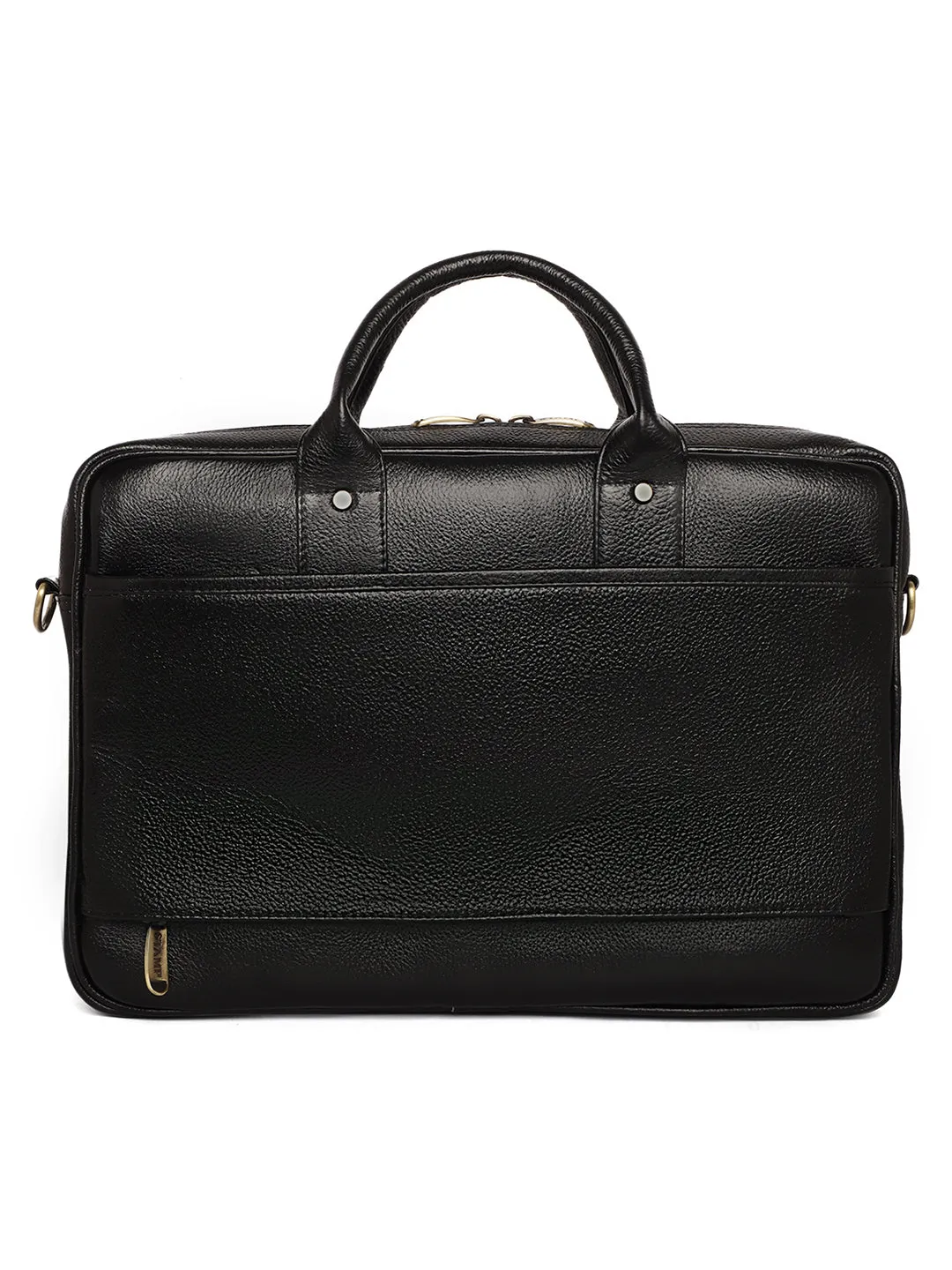 Black Leather Laptop / Office Bags ZP12110