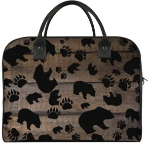 Blue Quaker Parrots Fashionable Large Capacity Travel Handbag Unisex