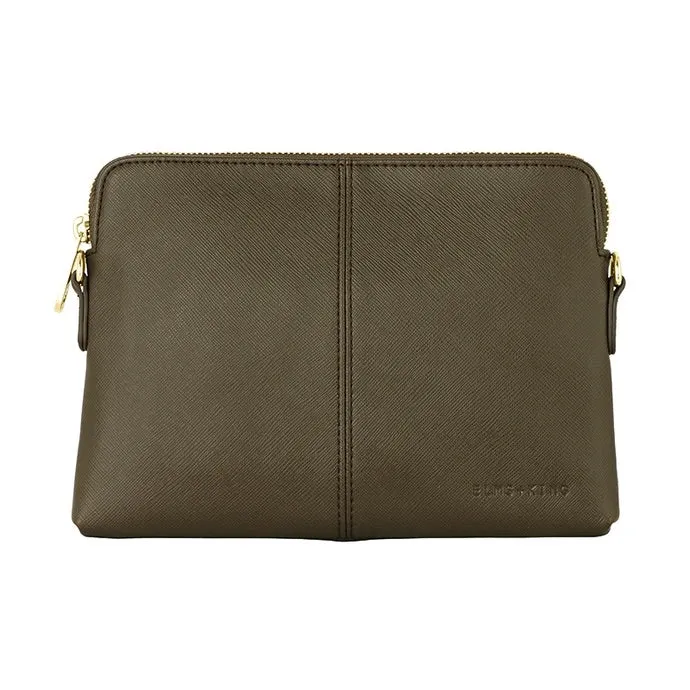 Bowery Wallet- Khaki Saffiano