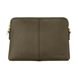 Bowery Wallet- Khaki Saffiano