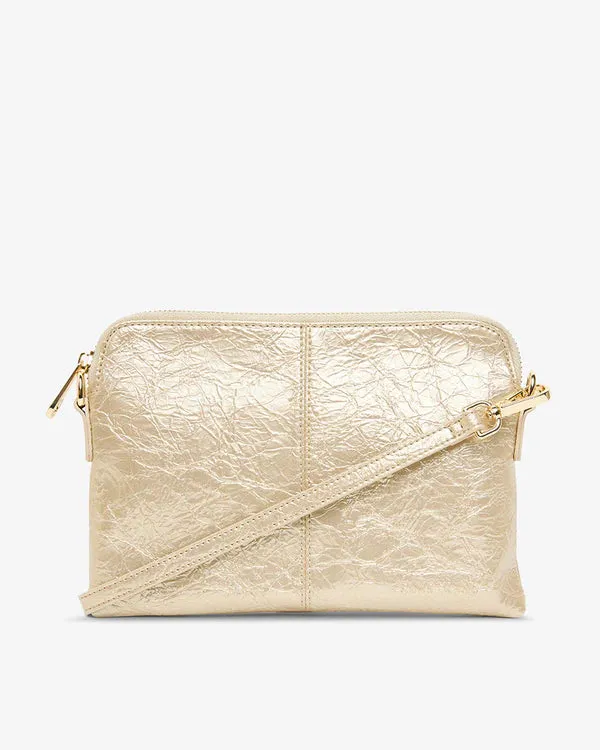 BOWERY WALLET | Light Gold Crinkle