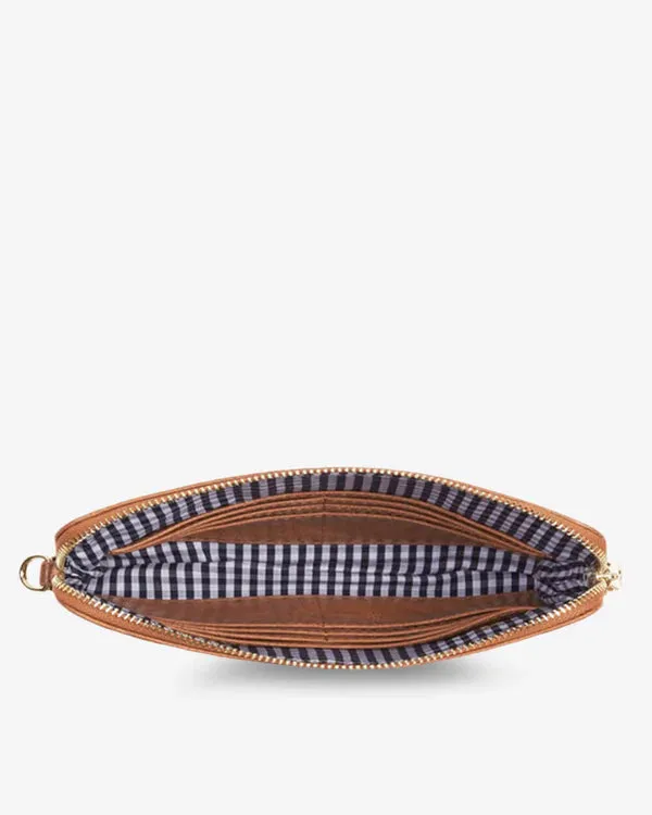 Bowery Wallet -Tan Pebble