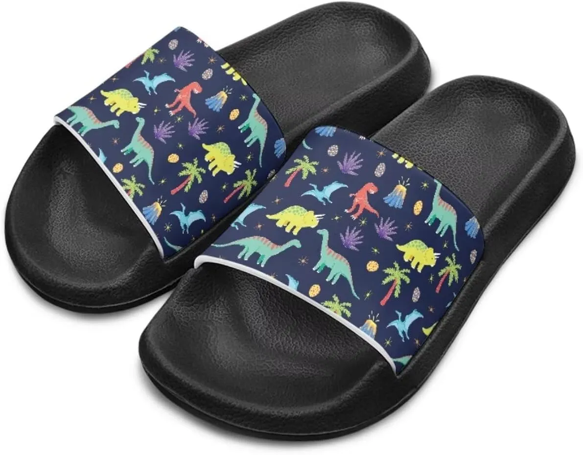 Boys Slides Non-slip Toddler Boys Cute Shower Slippers Toddler Flip Flops Beach Pool Sandals Play Family Gatherings Outdoor