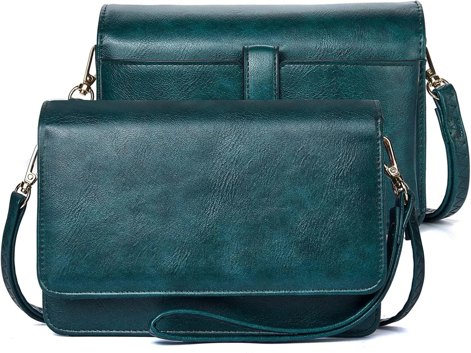 BROMEN Crossbody Bags for Women Small Cell Phone Shoulder Bag Wristlet Wallet Clutch Purse