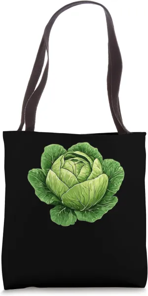 Cabbage Cartoon Tote Bag