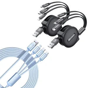 CAFELE 15W 100W Retractable Charging Cable for Phone & Laptop