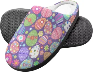 Cartoon Animal Girls Boys Fluffy Slippers Comfy Closed Toe Shoes Slip-on Slides for Kids House Indoor Slippers SizeUS 9-15