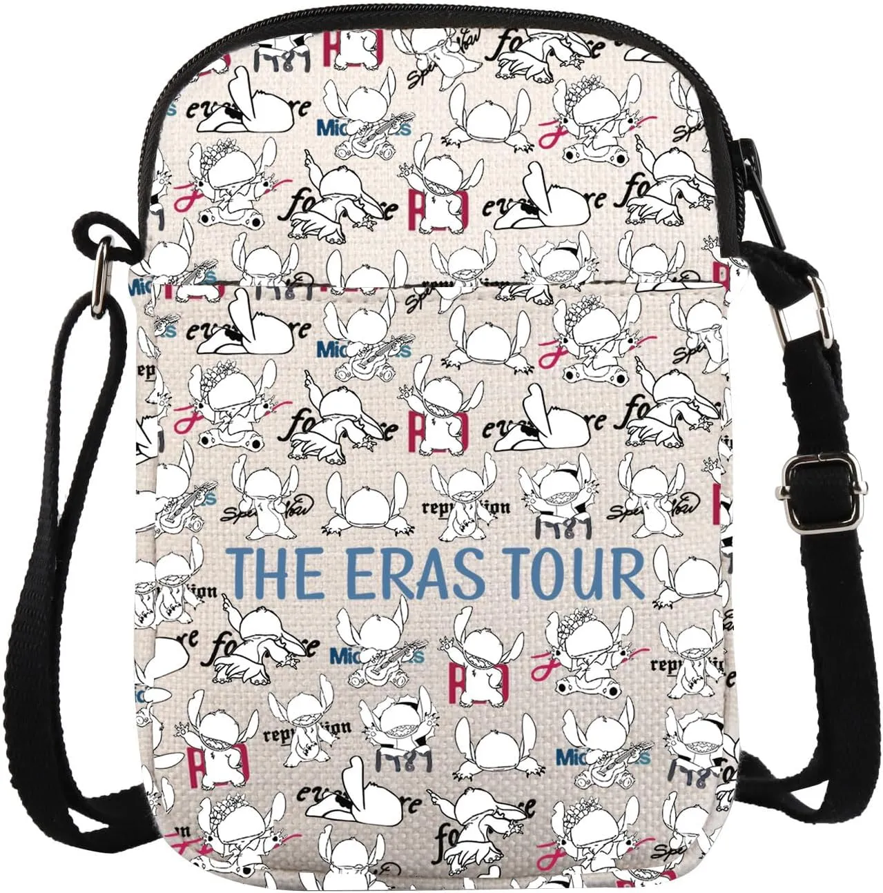 Cartoon Lover Gift Sti-tch The E T Crossbody Bag Gift For Women Singer Cartoon Gift