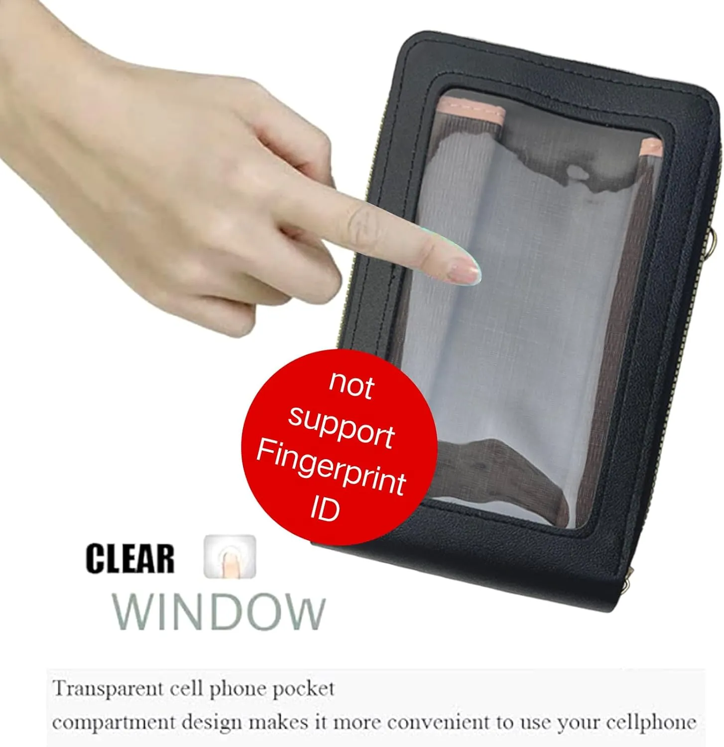 Cell Phone Crossbody Wallet