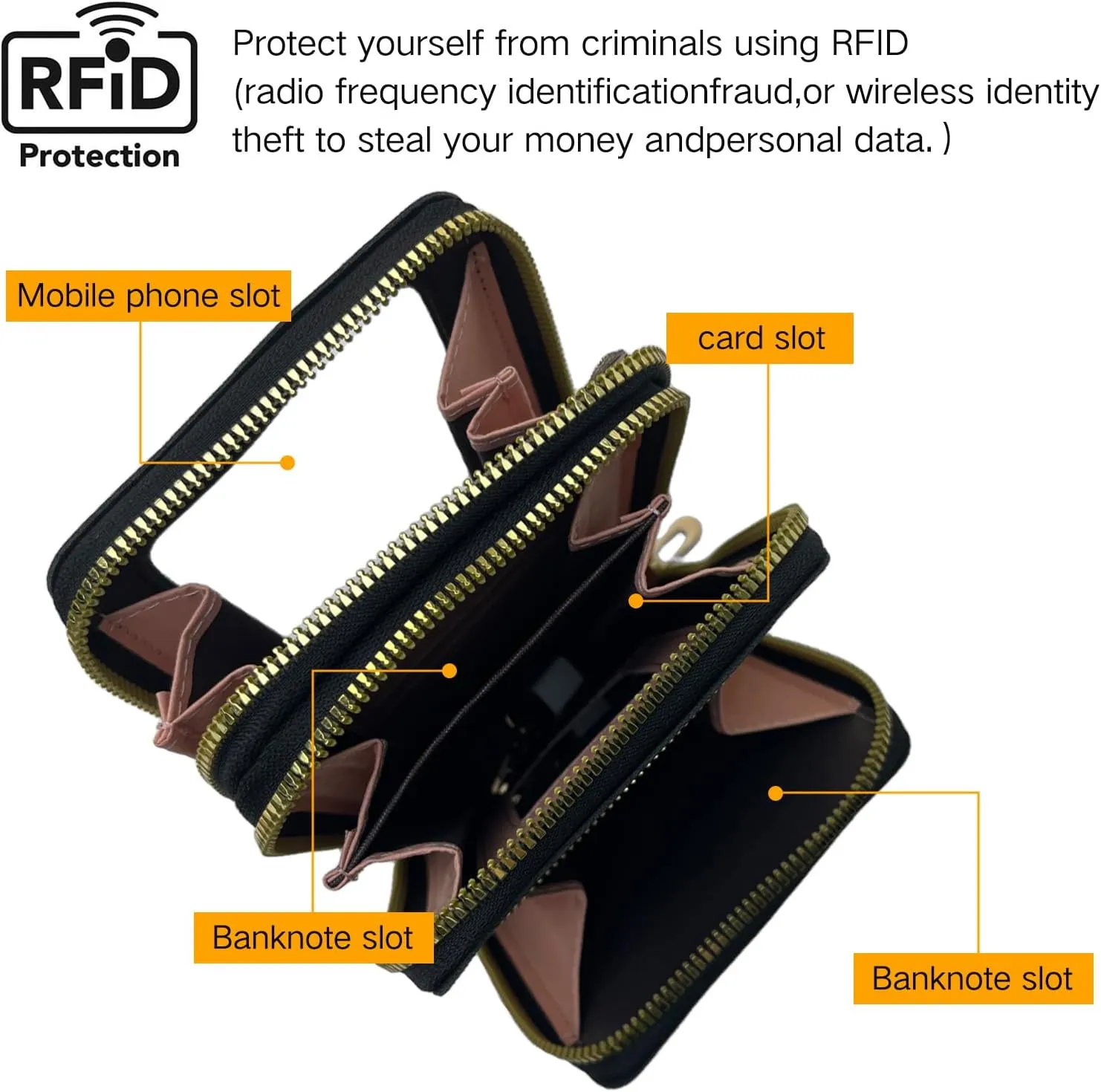 Cell Phone Crossbody Wallet