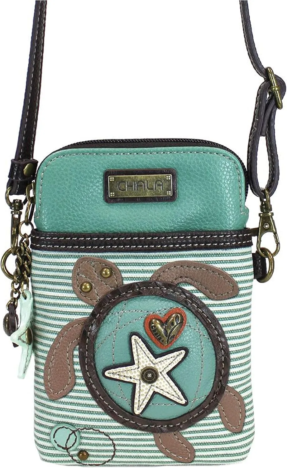 CHALA Crossbody Cell Phone Purse | Women's Multi-Color Wristlet Handbags with Adjustable Strap