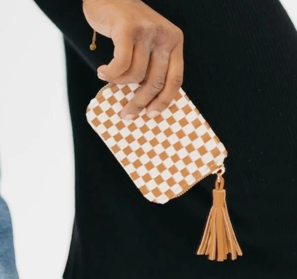 Chelsea Checkered Wallet