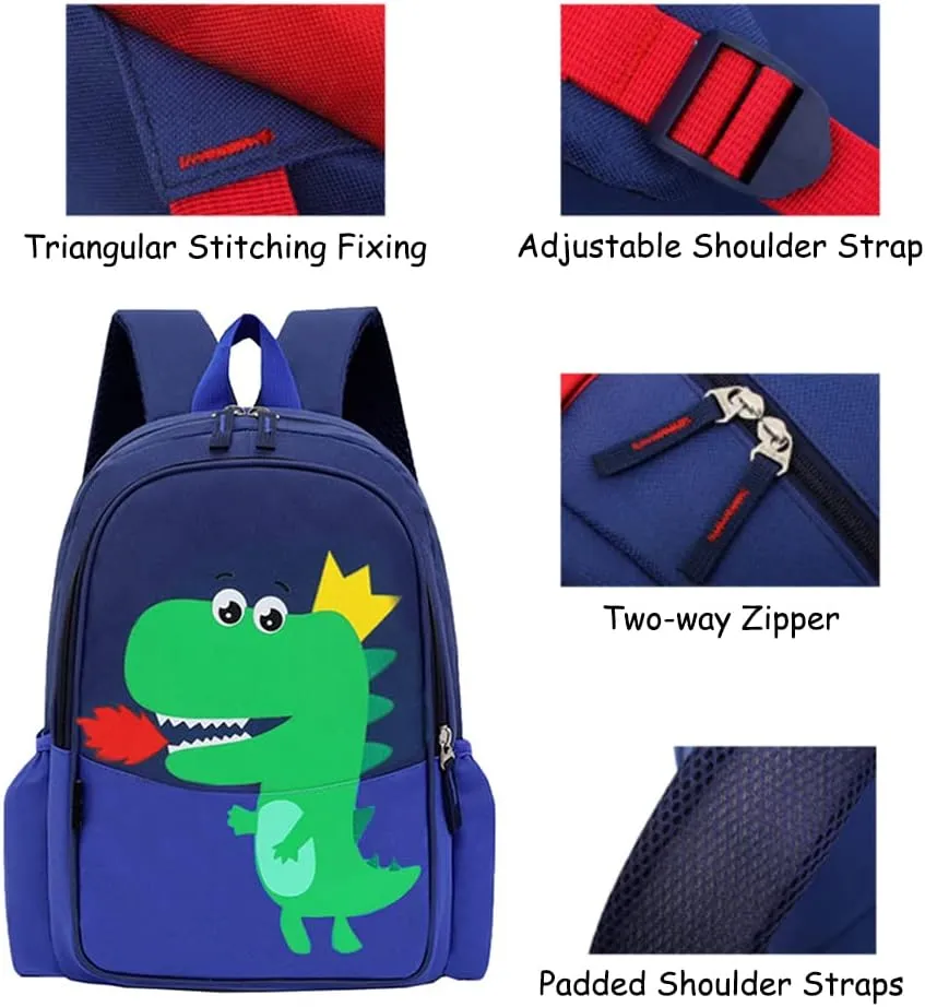 CHERUBIC Toddler Backpack, Kids Travel Backpack, Waterproof Cute Small Preschool Backpack Cartoon Daycare Bag