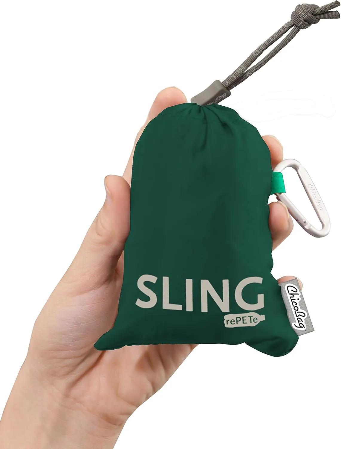 ChicoBag rePETe Crossbody Sling with Carabiner Clip | Recycled Crossbody Bag | Eco Friendly