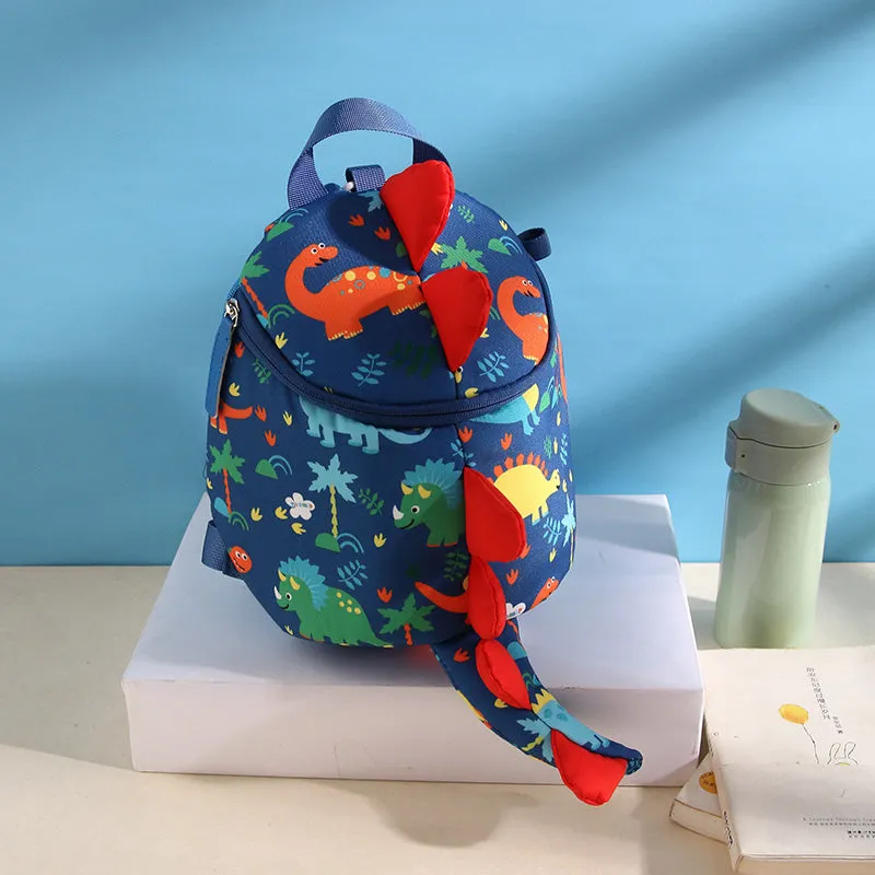 Children's Anti-lost Cartoon Dinosaur Kindergarten Backpack
