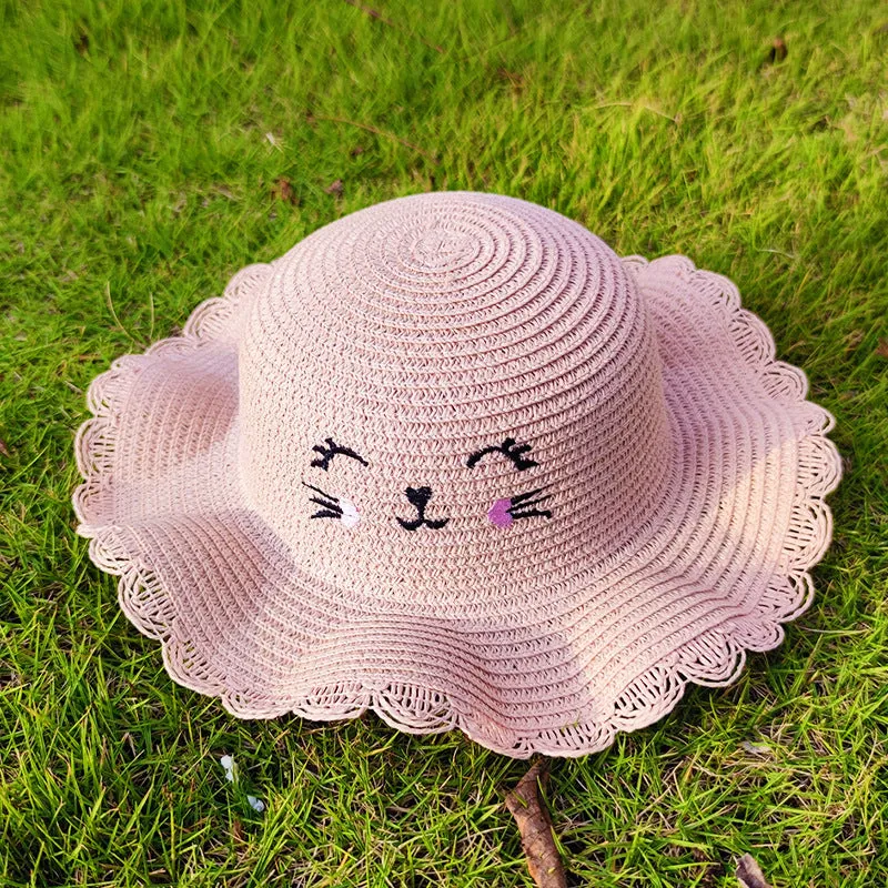 Children's Summer Trendy Woven Straw Cute Crossbody Bags