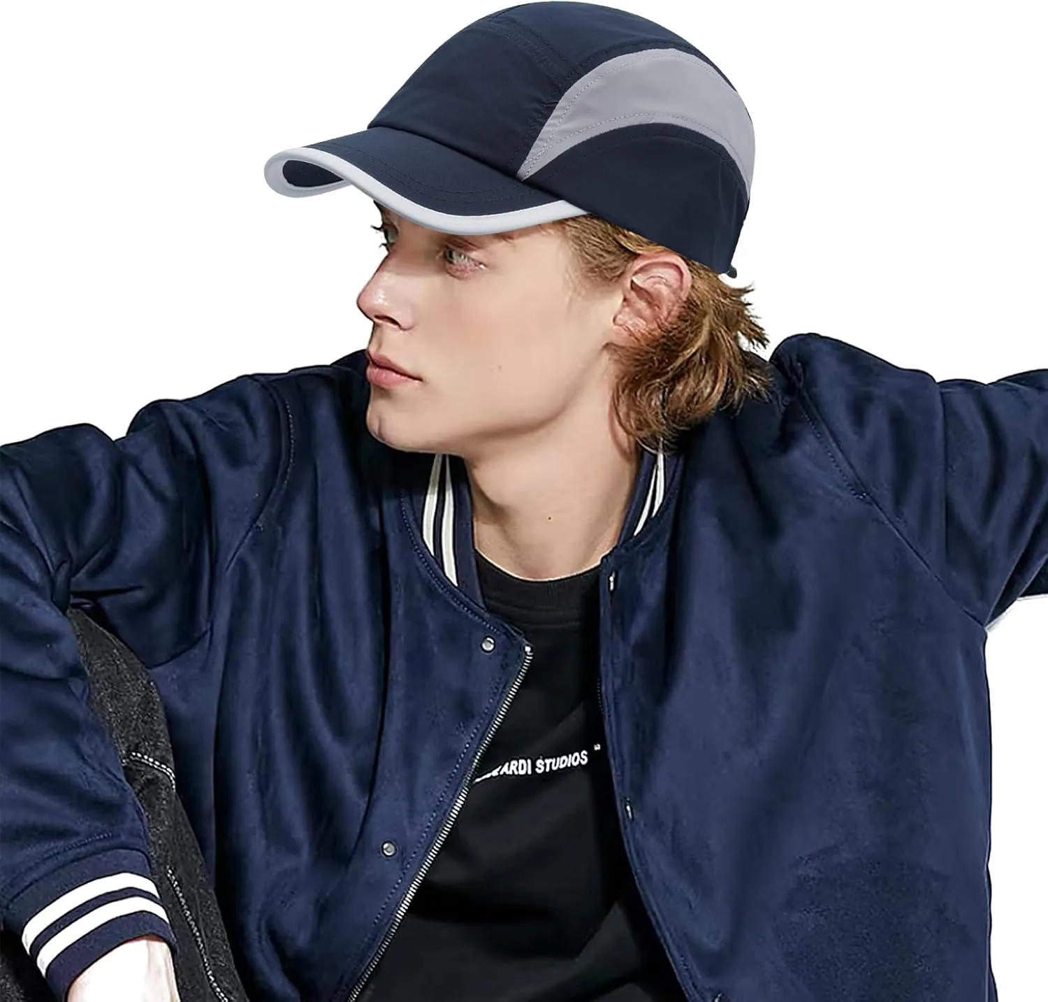 CLAPE Lightweight Short Bill Baseball Caps Quick Dry Waterproof Outdoor Sports Hat Unstructured Tucker Cap Breathable Dad Cap