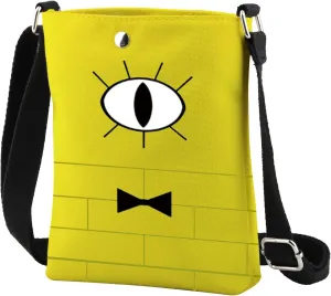 CMNIM Bill Cartoon Crossbody Bag Cartoon Inspired Gifts for Bill C Fans Cartoon Character Crossbody Purse