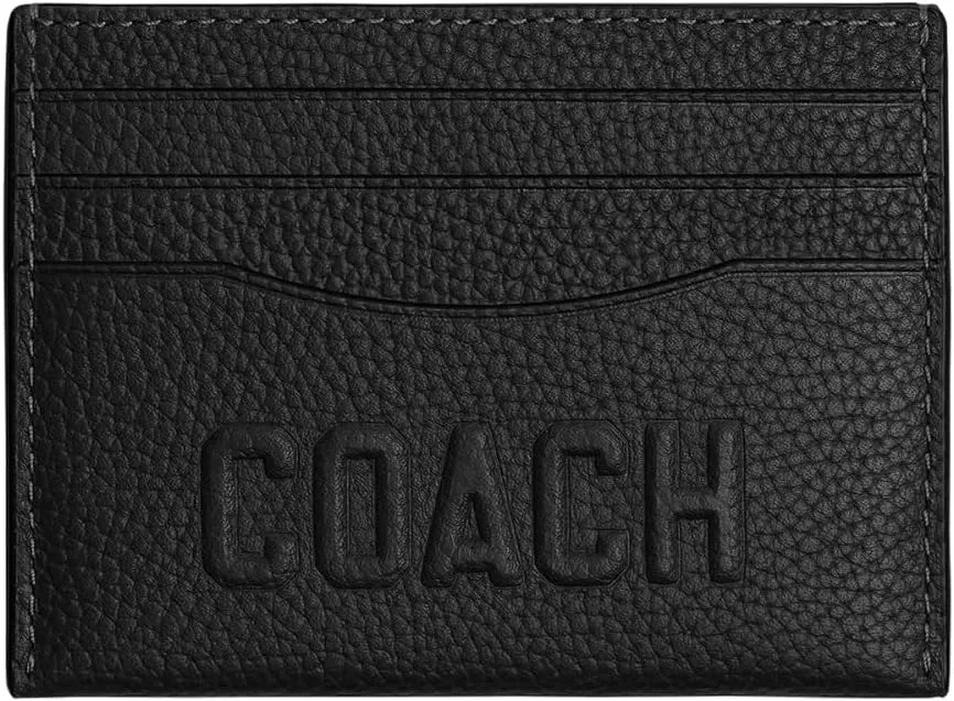 Coach Men's Flat Card Case Accessory-Travel Wallet