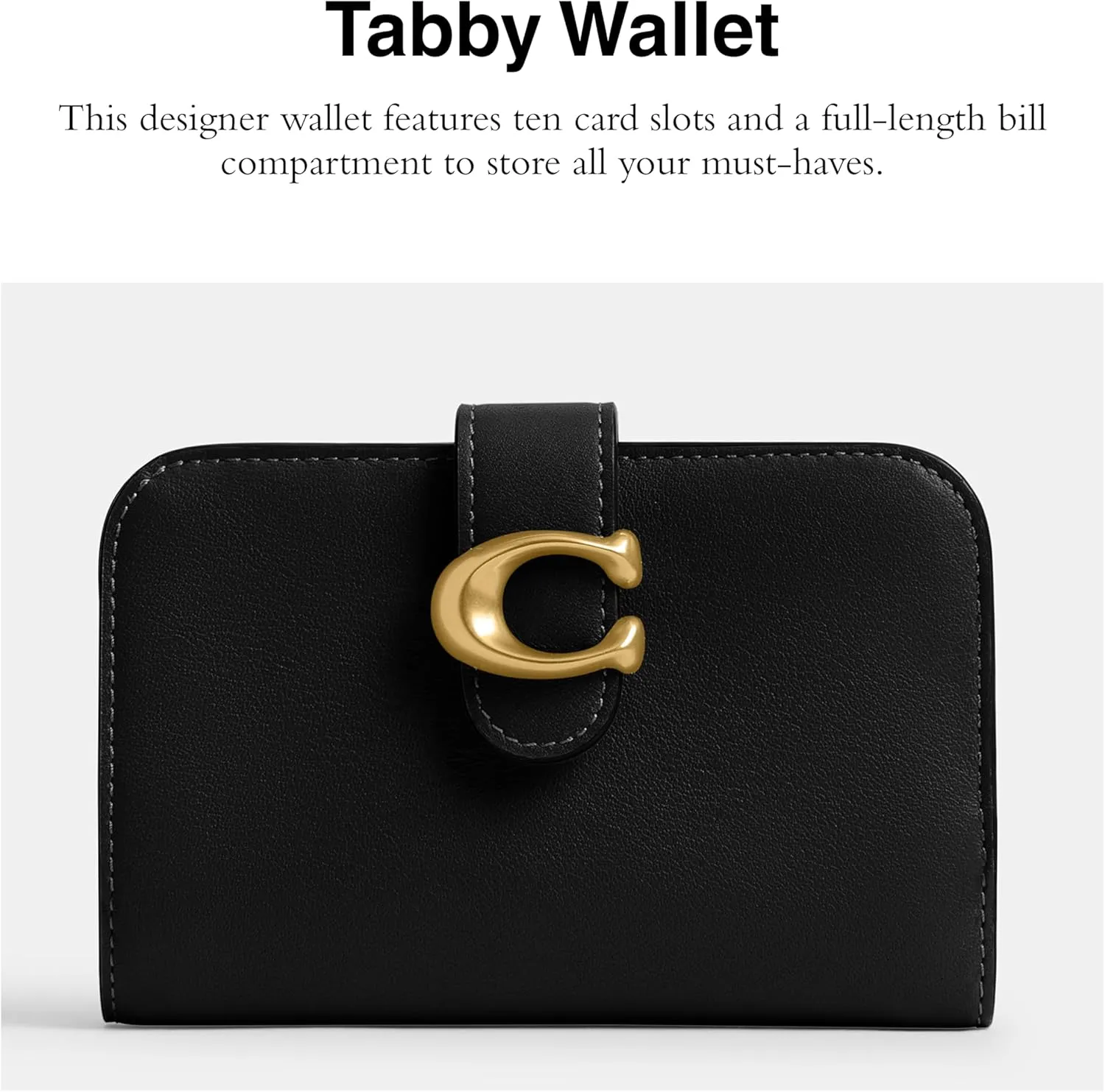 Coach Women's Tabby Bi-Fold Wallet
