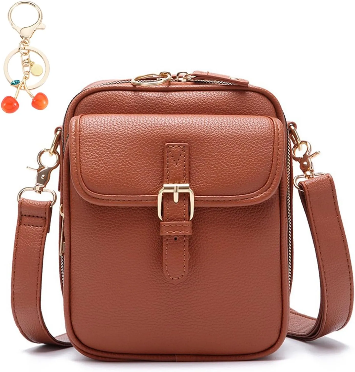 Collaboraten1 Crossbody Leather Bag, Urvashi Crossbody Bag for Women, Women's Anti-Theft Vintage Shoulder Messenger Bag