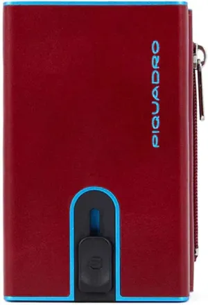 Compact wallet porta monete con sliding system