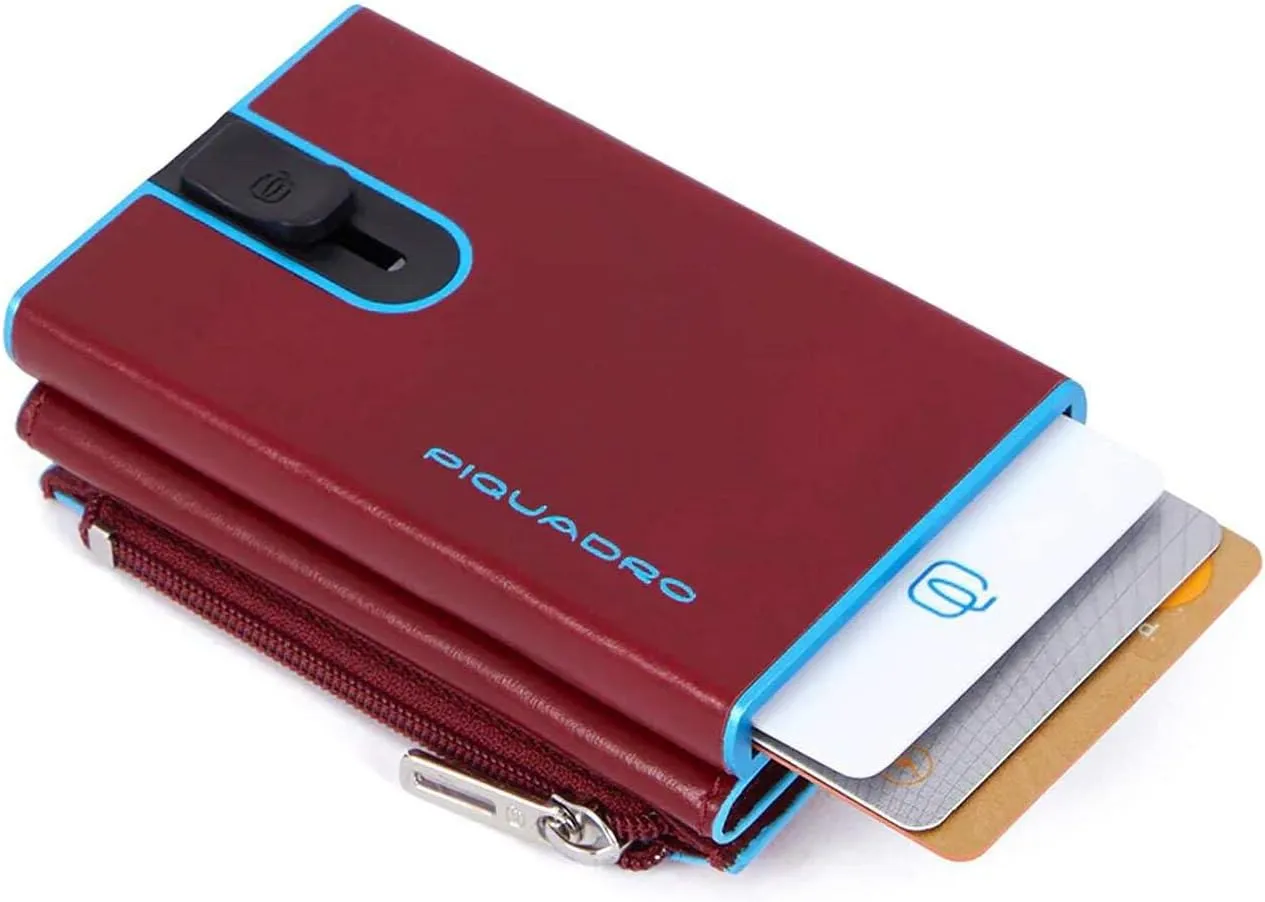 Compact wallet porta monete con sliding system