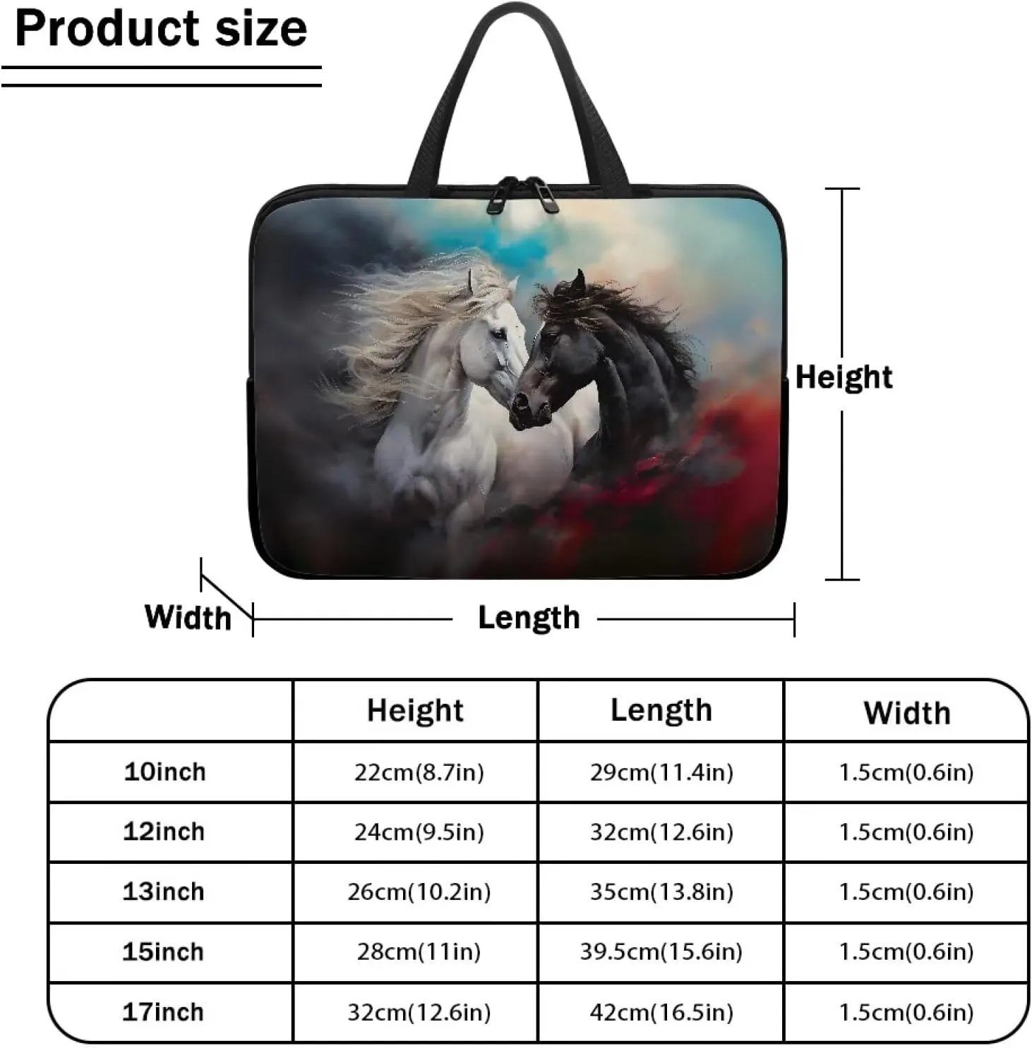 Computer Bag Waterproof Work Handbag Laptop Bag Lightweight Tote Bag Computer Accessories
