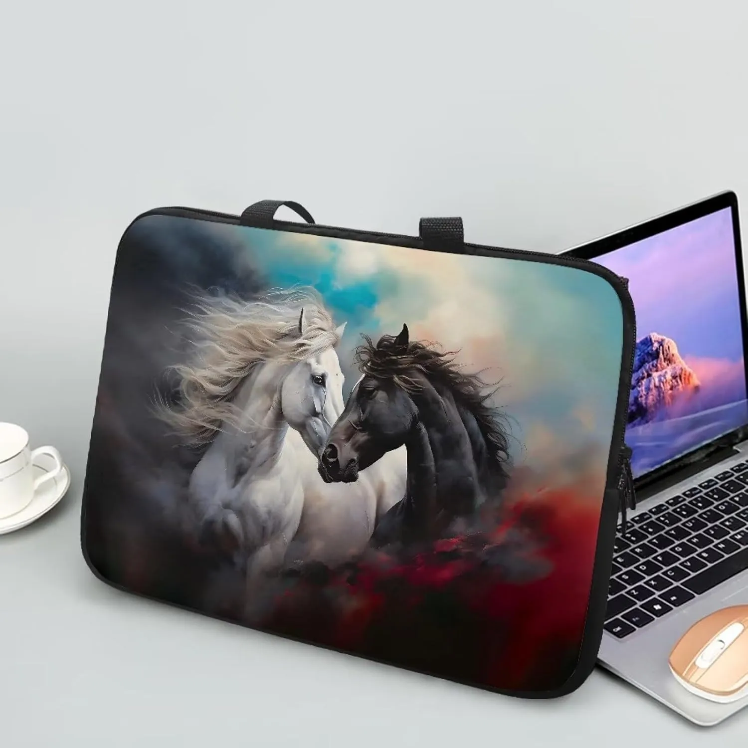 Computer Bag Waterproof Work Handbag Laptop Bag Lightweight Tote Bag Computer Accessories