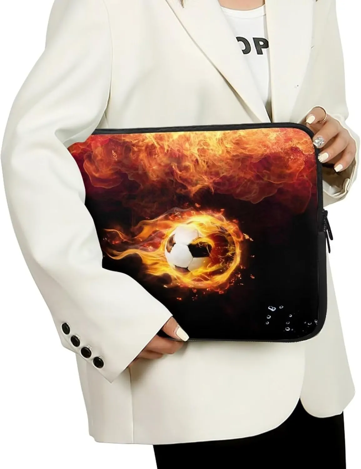Computer Laptop Bag 10 Inch -17 Inch Waterproof Office Briefcase Handbag Large Capacity Business Accessories
