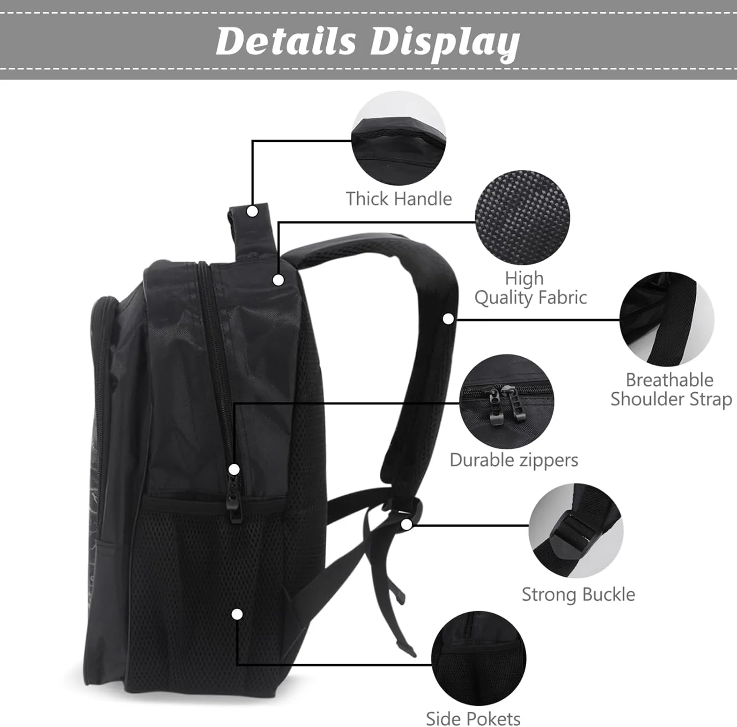 Construction Backpack Excavator Kids Schoolbag with Lunch Box Bag Pencil Bag 3pcs Bookbag Sets for Boys Girls