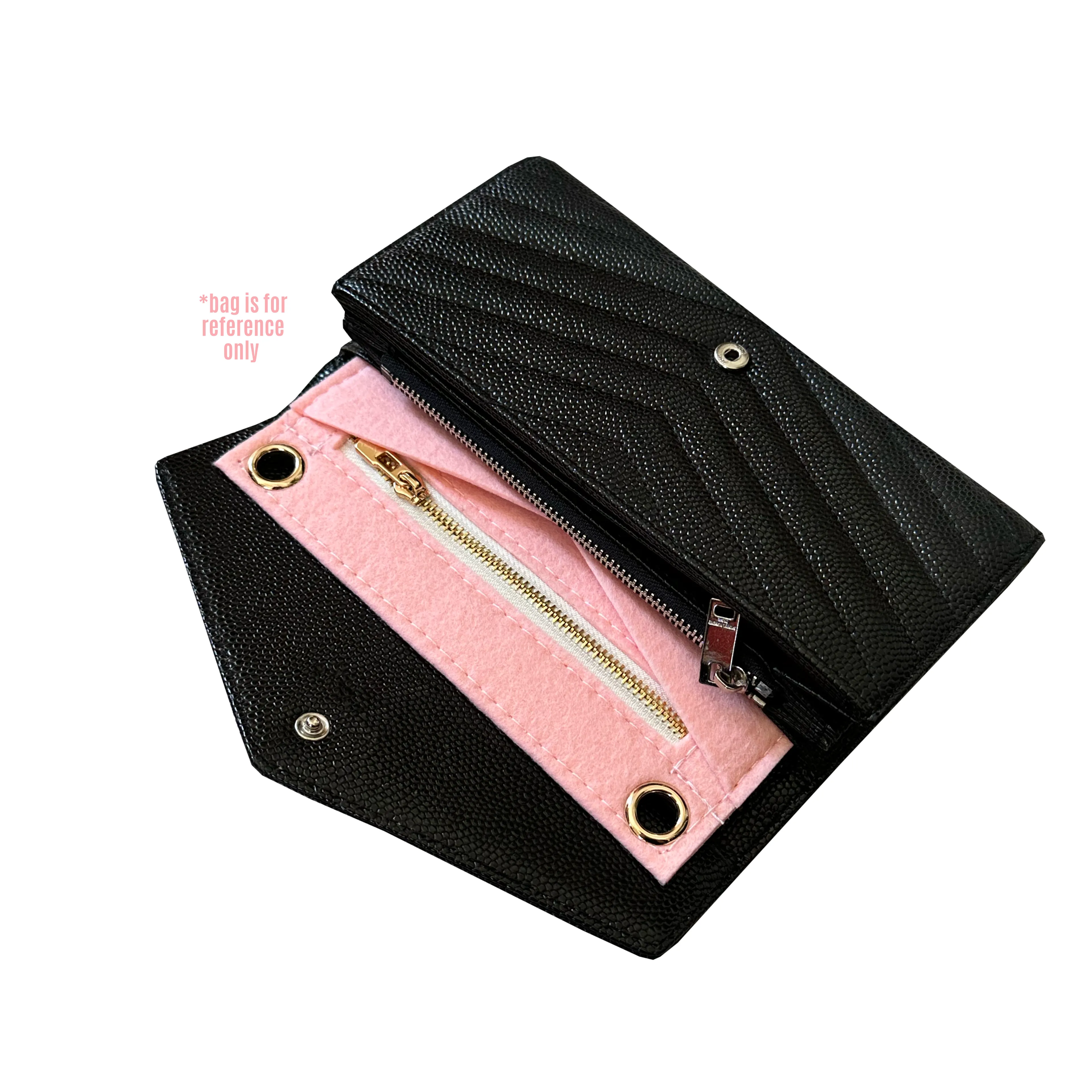Conversion Kit for Cassandre Large Flap Wallet | Accessory for YSL Swing | Chanel Strap | Designer Purse Insert | Yves Saint Laurent Handbag Strap | Bag Insert Organizer | Yves Saint Laurent Swing Strap | Luxury Bag Accessory | Bag Protector”