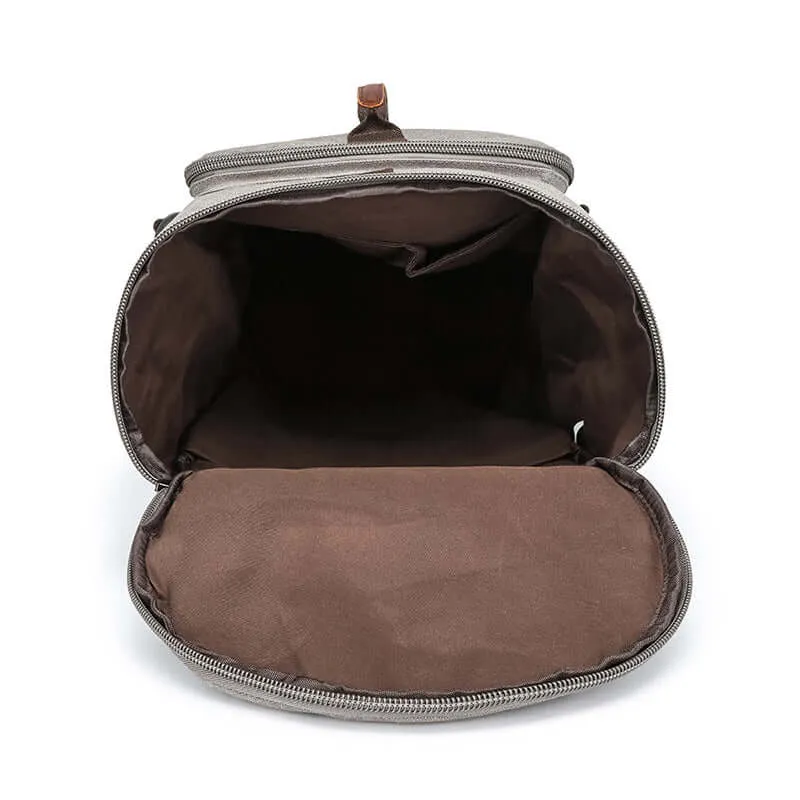 Convertible Canvas Backpack - Travel Duffle Bag 34L