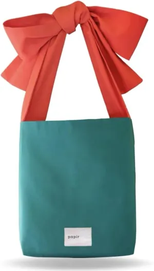 Coquette Canvas Tote Shoulder Bag - Cute Y2k Aesthetic Purse