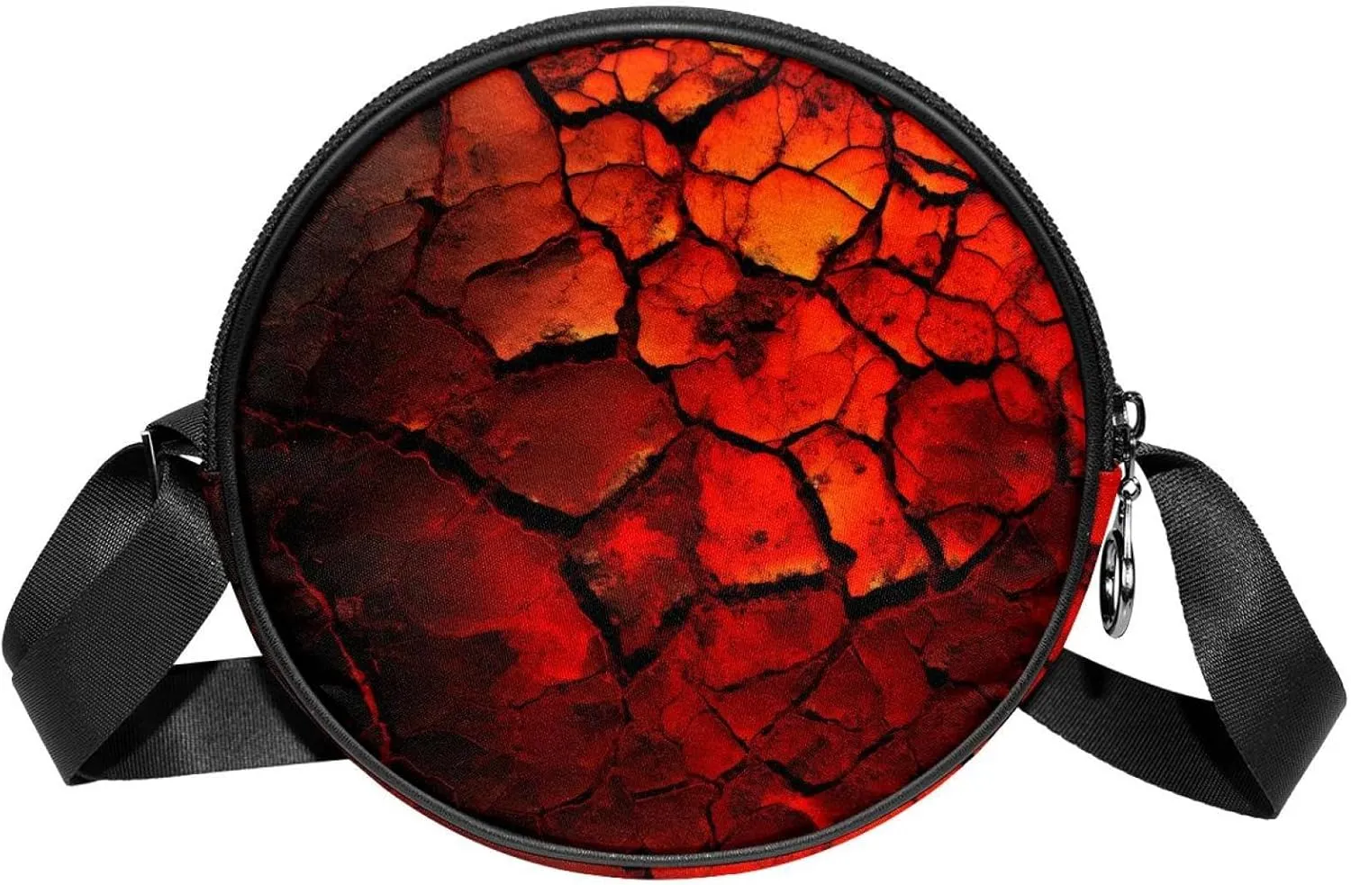 Crossbody Bags for Women,Crossbody Bag Men,Small Sling Bag,Volcano Surface Texture,Crossbody Purse