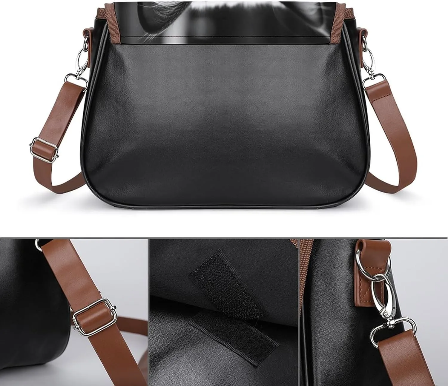 Crossbody Bags Purses Women, Lightweight Functional Multi Pocket Purse Adjustable Strap