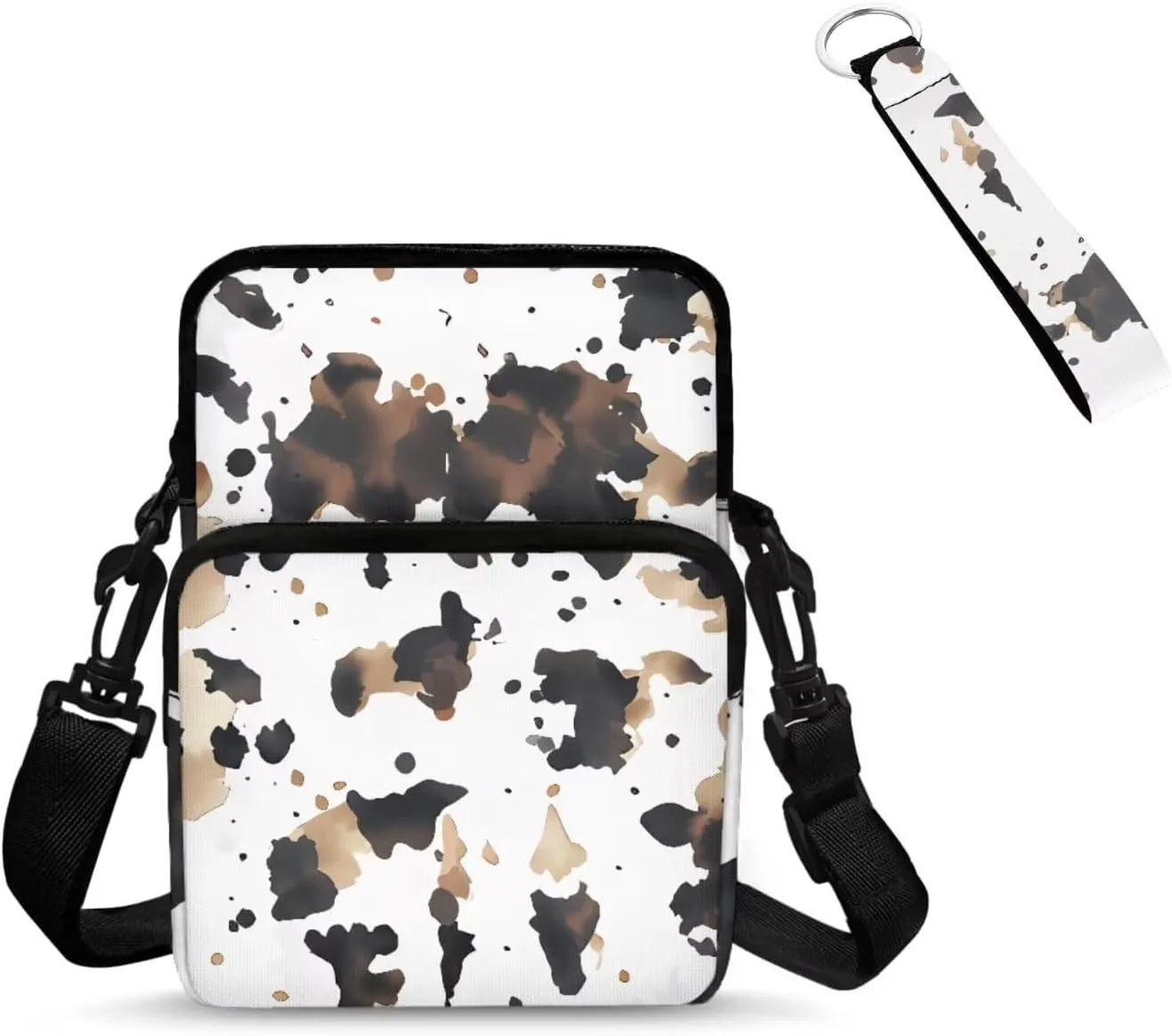 Crossbody Purses with Keychain Set for Women Small Sling Bag for Women Crossbody Purse Outdoor Tarvel Gift