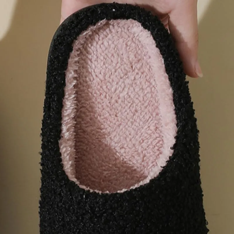 Crown Skull Cotton Slippers Halloween Cartoon Warm Cotton Slippers Male and Female Couples Home Indoor Cotton Slippers