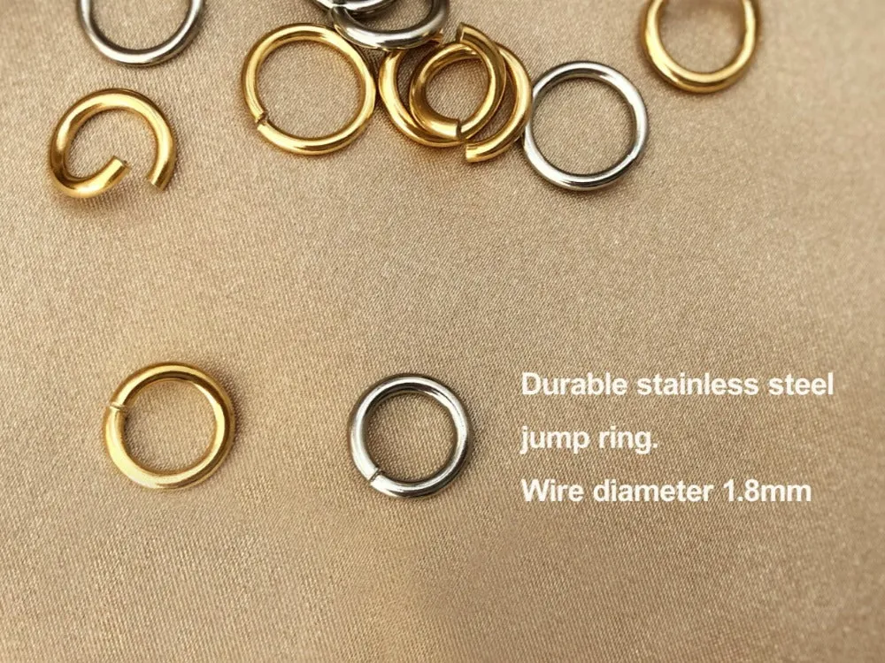 Curb Silver Chain for Bag, Luxury Stainless Steel Chain
