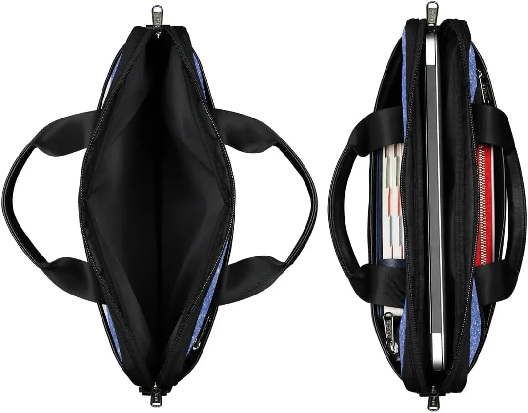 Custom Laptop Bag for Women Men Personalized Name 13 14 15.6 inch Laptop Messenger Shoulder Bags