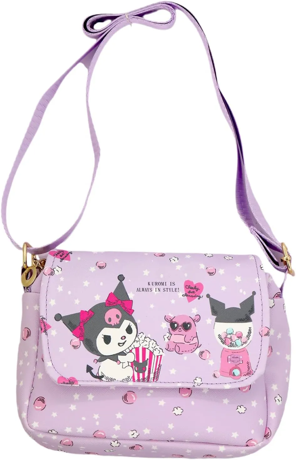 Cute Crossbody Bag Cartoon Kitty Melody Wallet Kawaii Phone Purse Coin Wallets Gift for Girls Women