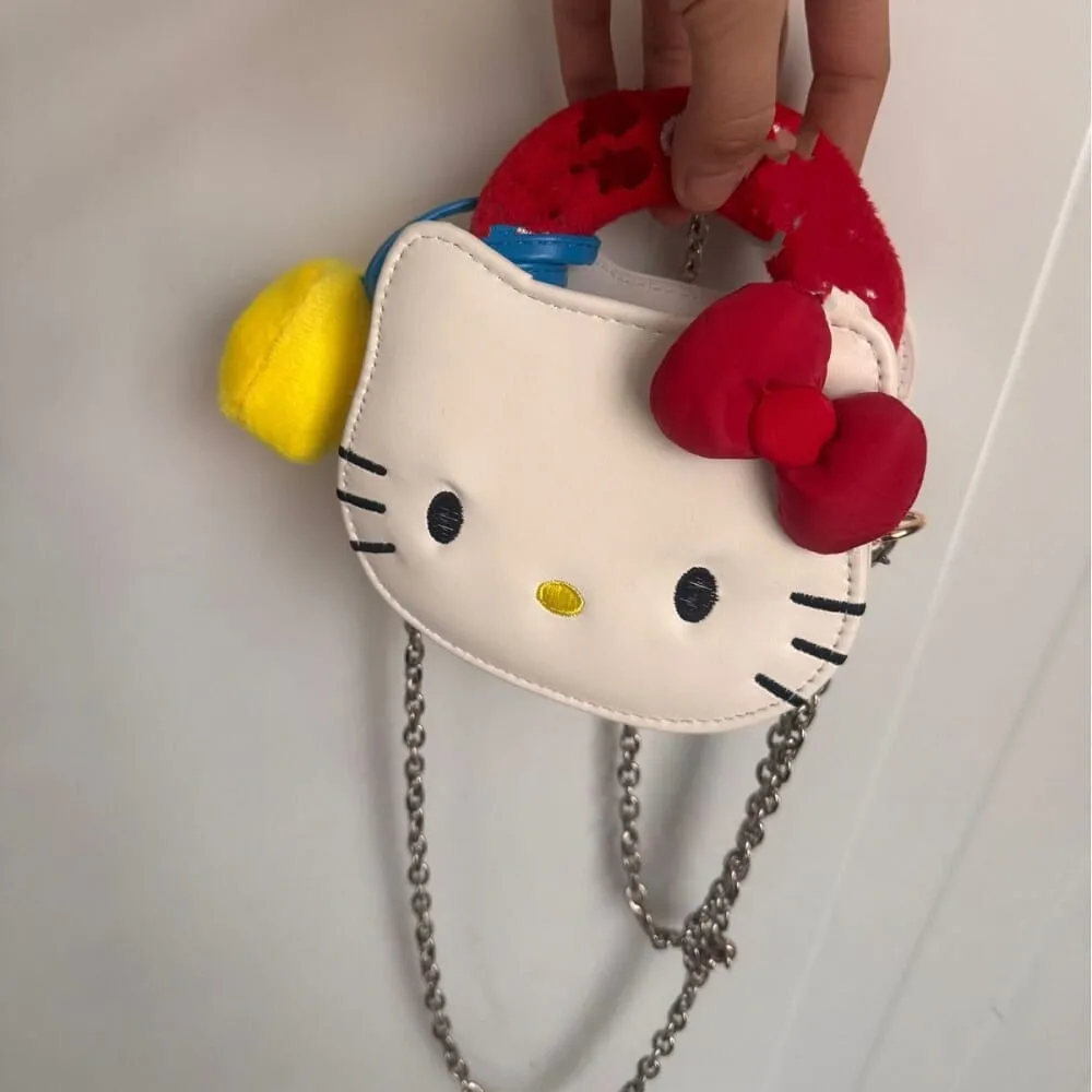 Cute Kelly Mini KT Cat Handbag(17022)