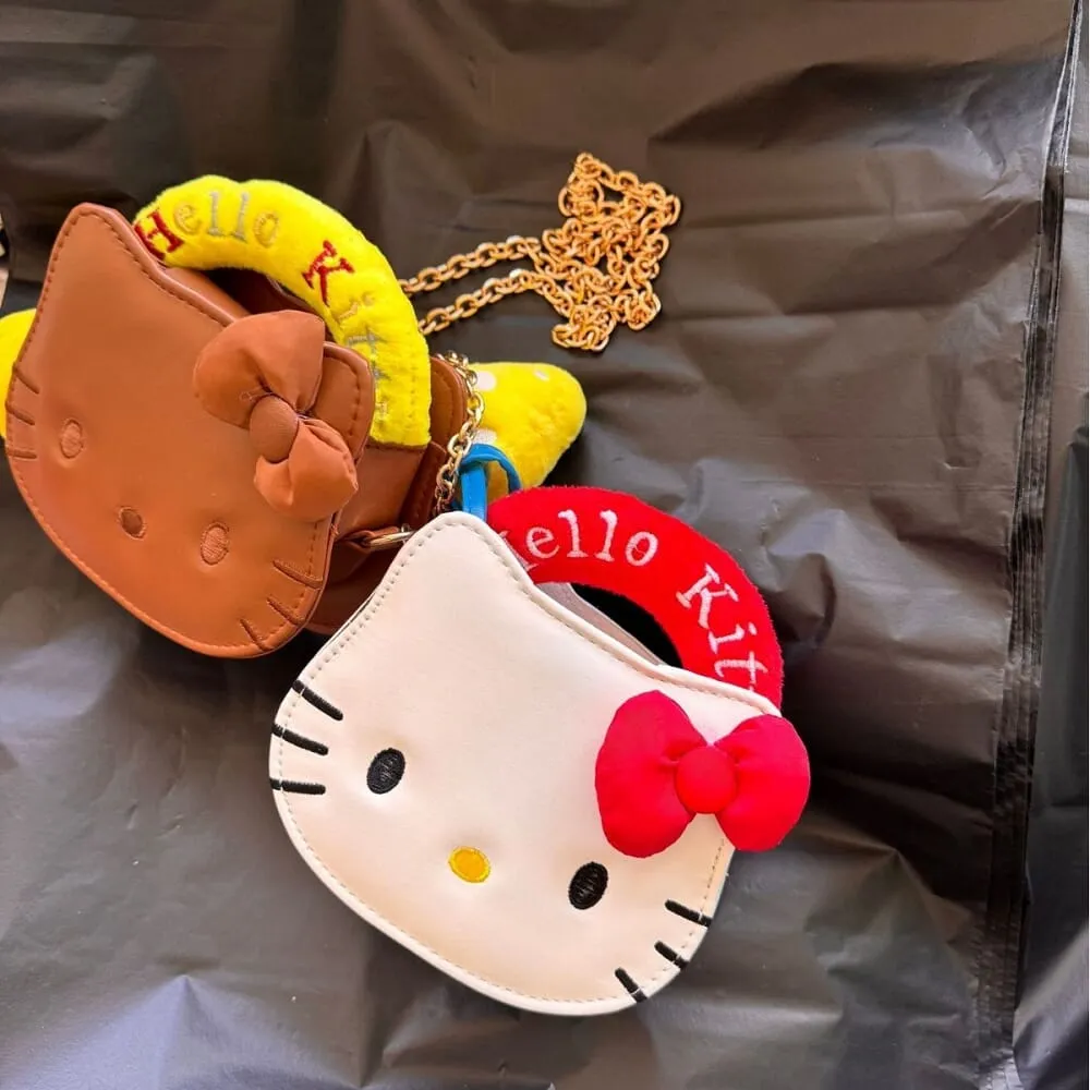 Cute Kelly Mini KT Cat Handbag(17022)