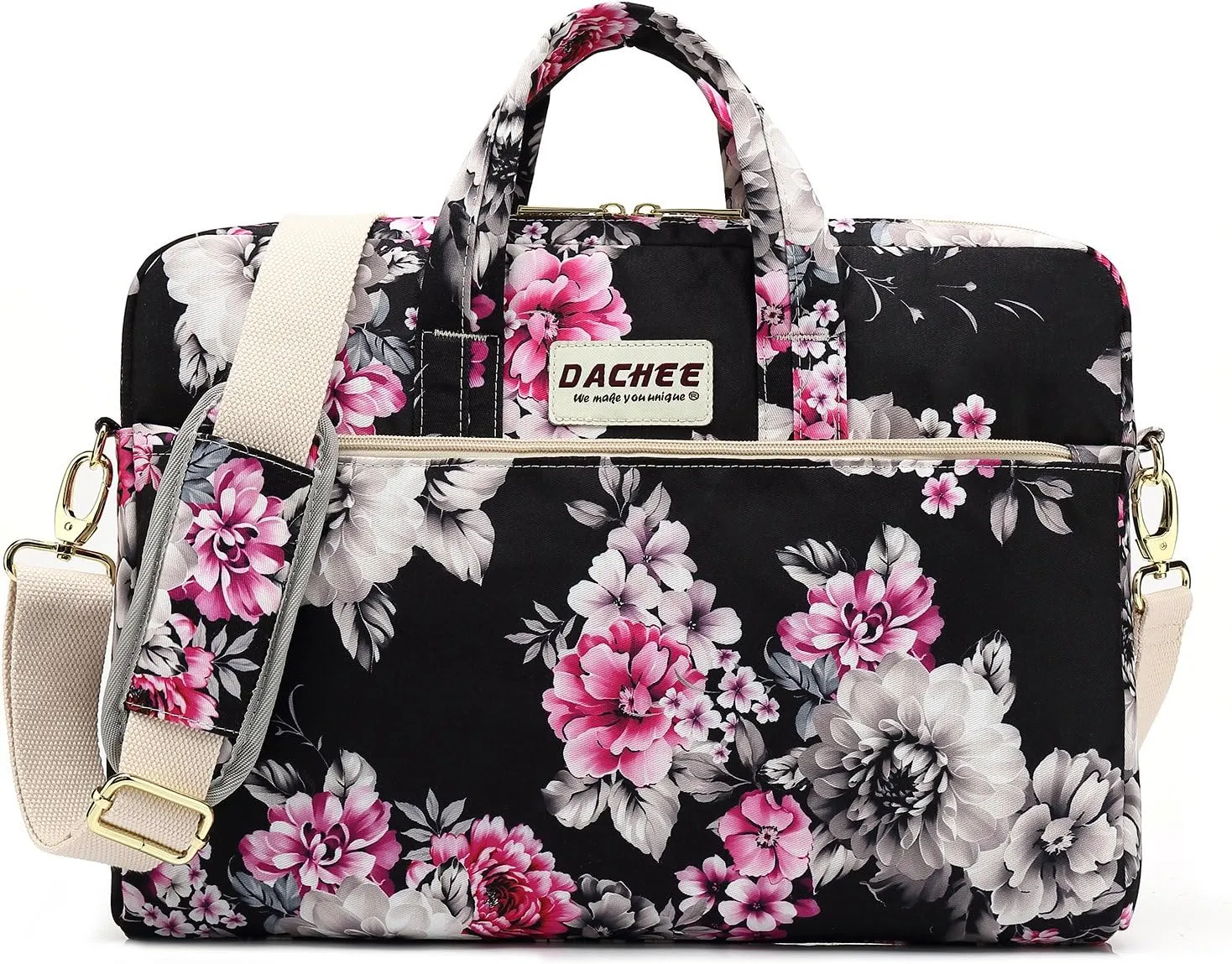 DACHEE Laptop Shoulder Bag for 15 Inch/15.6 Inch Macbook Pro