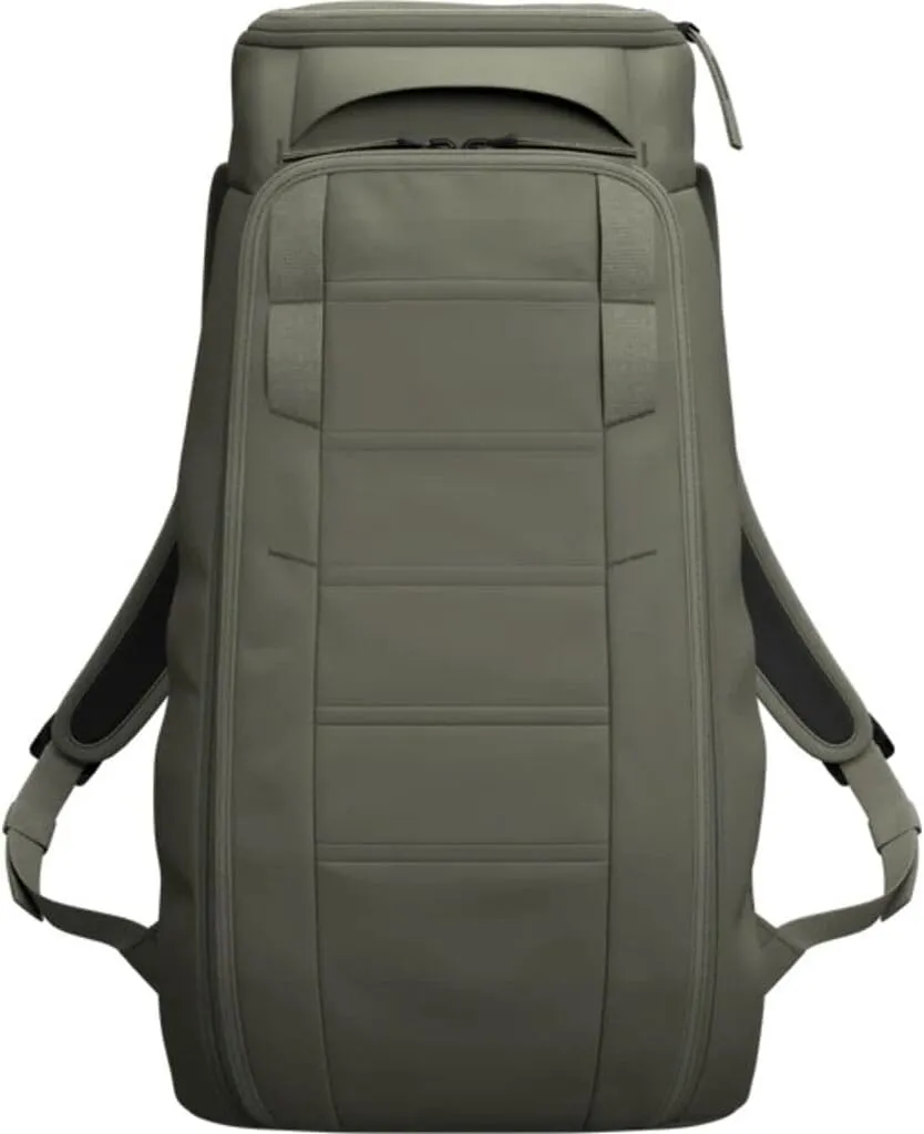 Db Journey The Hugger Backpack - Durable Travel Backpack with Laptop Compartment & Pockets for Work, Luggage Backpack with Roller Bag Hook Up System, 20L - Moss Green