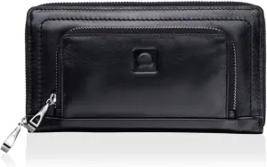 DELSEY Indiscretion Zip All-in-One Wallet, Black