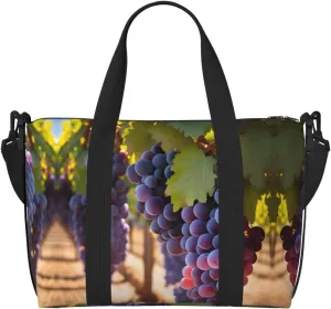 Desert Grapes Crossbody handbag, travel casual handbag, suitable for work, travel, fitness, tourism, women's zipper storage bag,