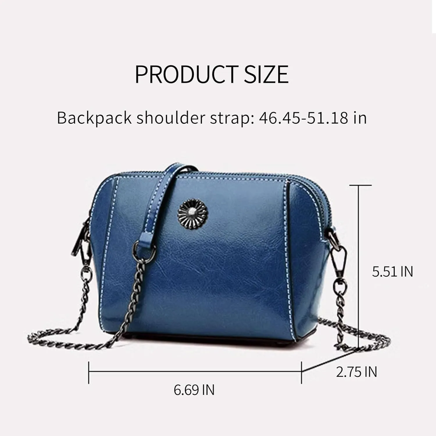 Designer Leather Small Crossbody Bags Purses for Women Cell Phone Bag Soft Women's Shoulder Handbags Gifts for Women