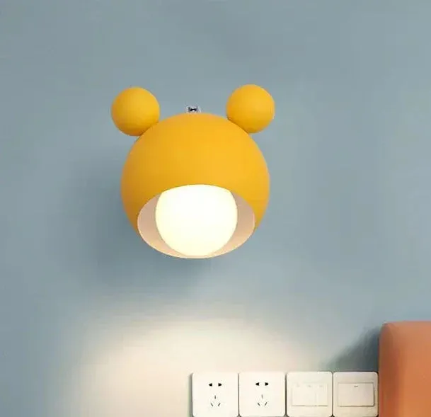 Dimmable Cartoon Wall Lamp for Children's Room | Adjustable Wall Light for Nursery and Playroom